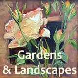 For Sale: Garden and Landscape Paintings by Krystyna Robbins, El Paso, TX Artist